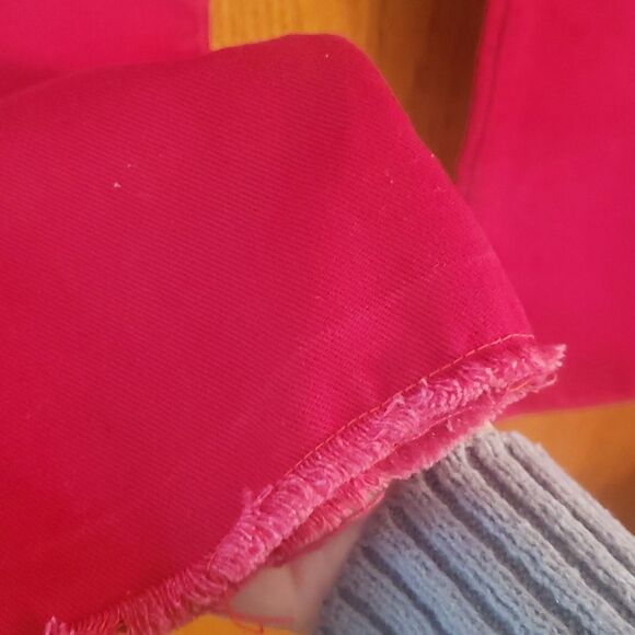 Vintage 1970s Wide-Leg Denim Jeans w/ Star Designed Pockets Sz 30" x 29" - Picture 7 of 7